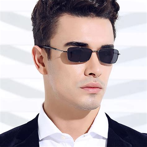 small rectangular sunglasses for men